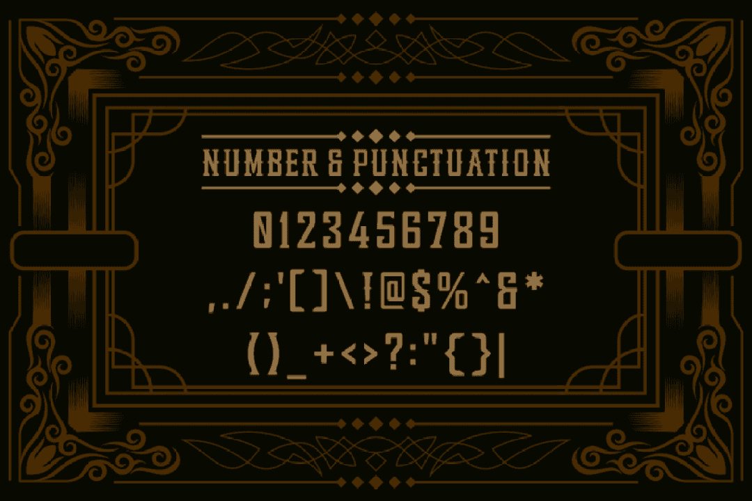Broken Knight Font Image 3