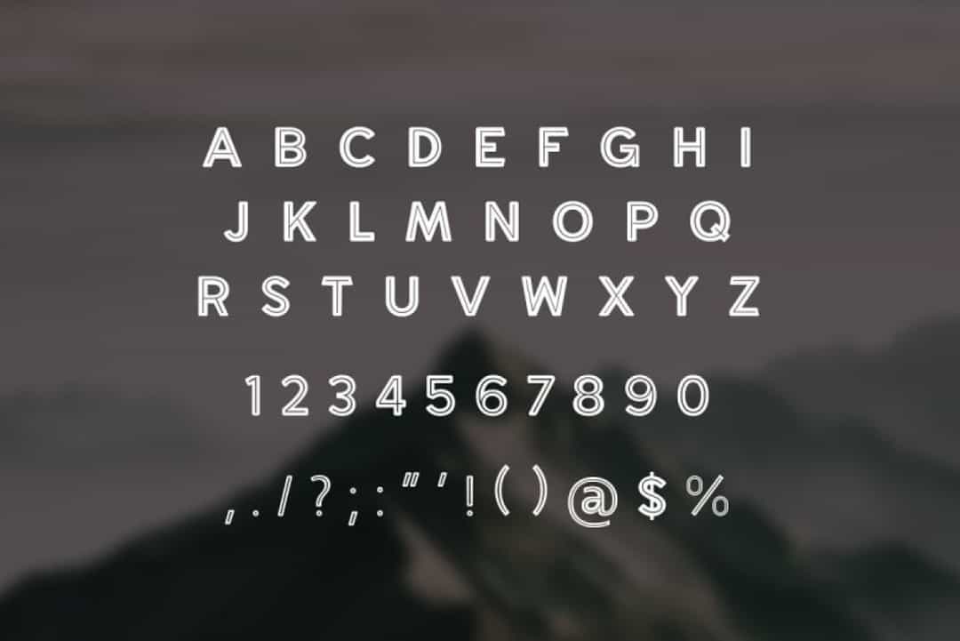 Brightoven Font Image 3
