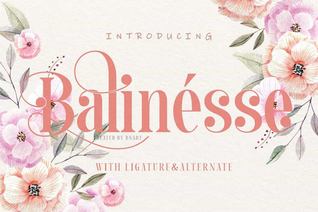 Balinesse Font Image 1