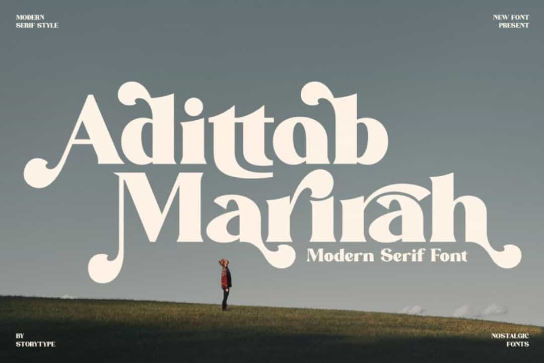 Adittab Marirah Font Image 1