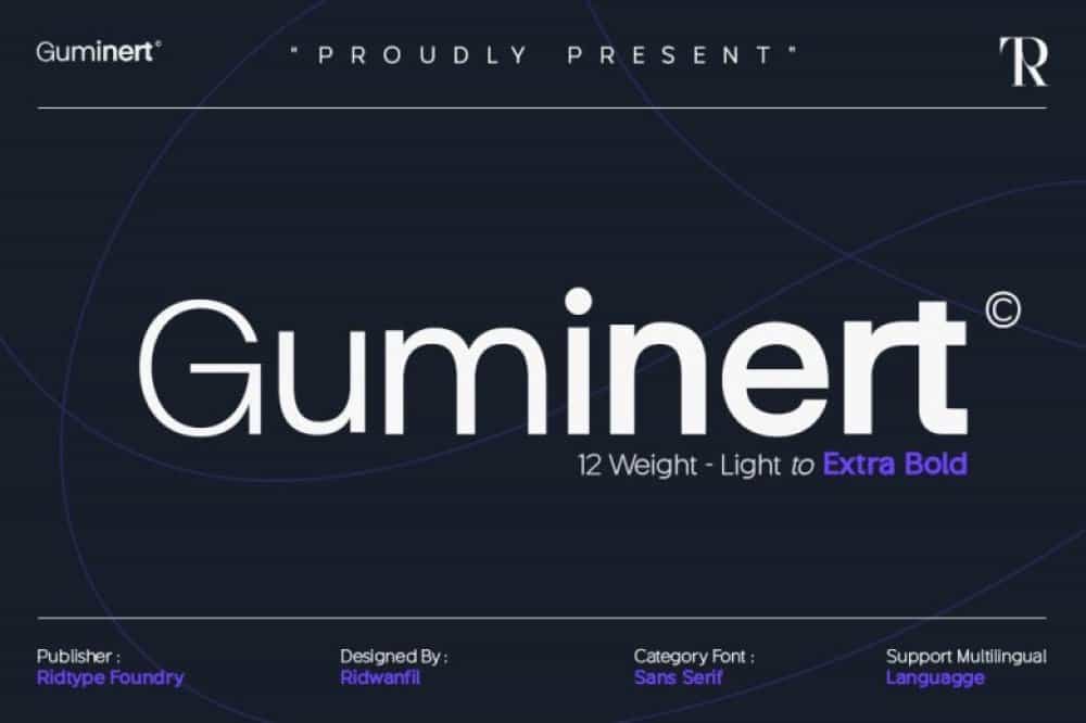 Guminert Font Image 1