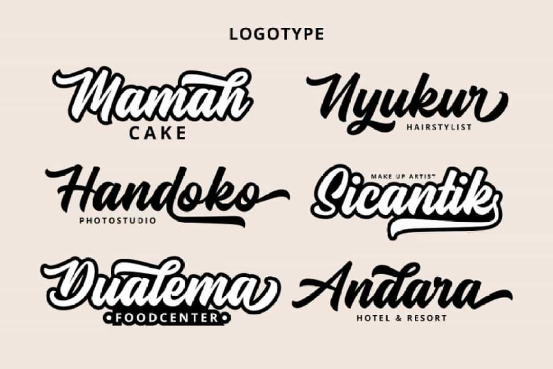 Balnuettes Font Image 2