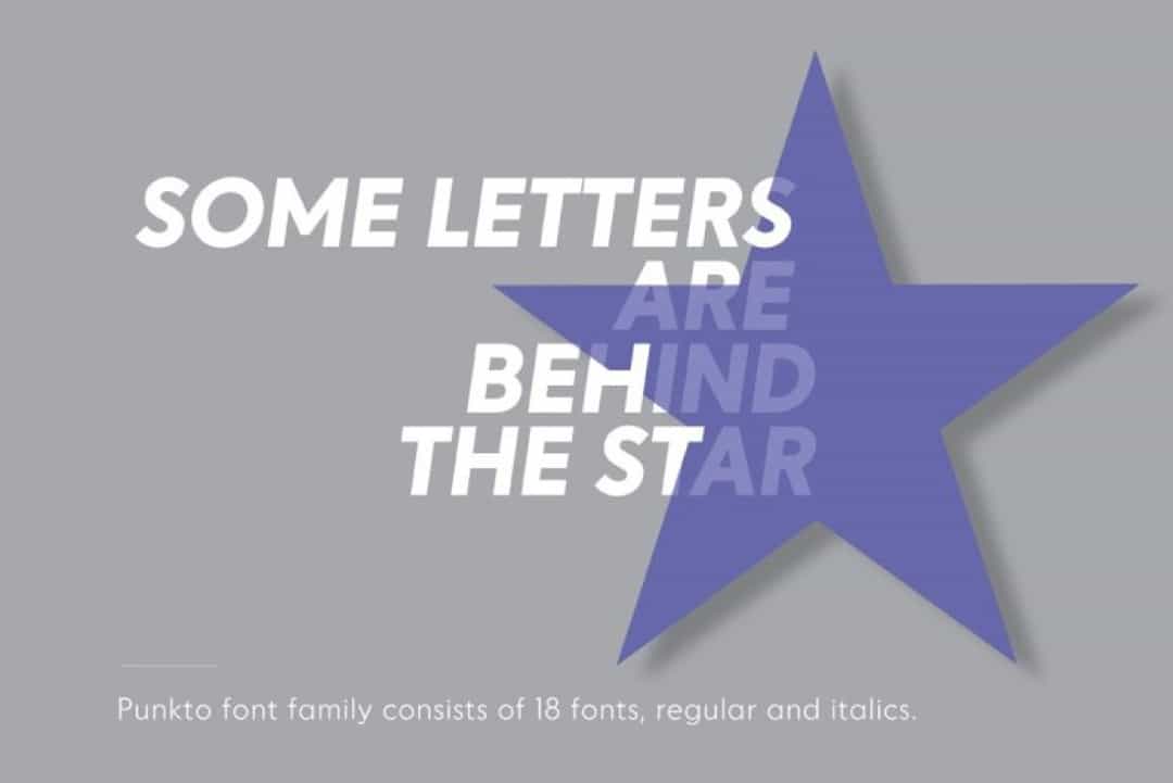 Punkto Font Family Image 2
