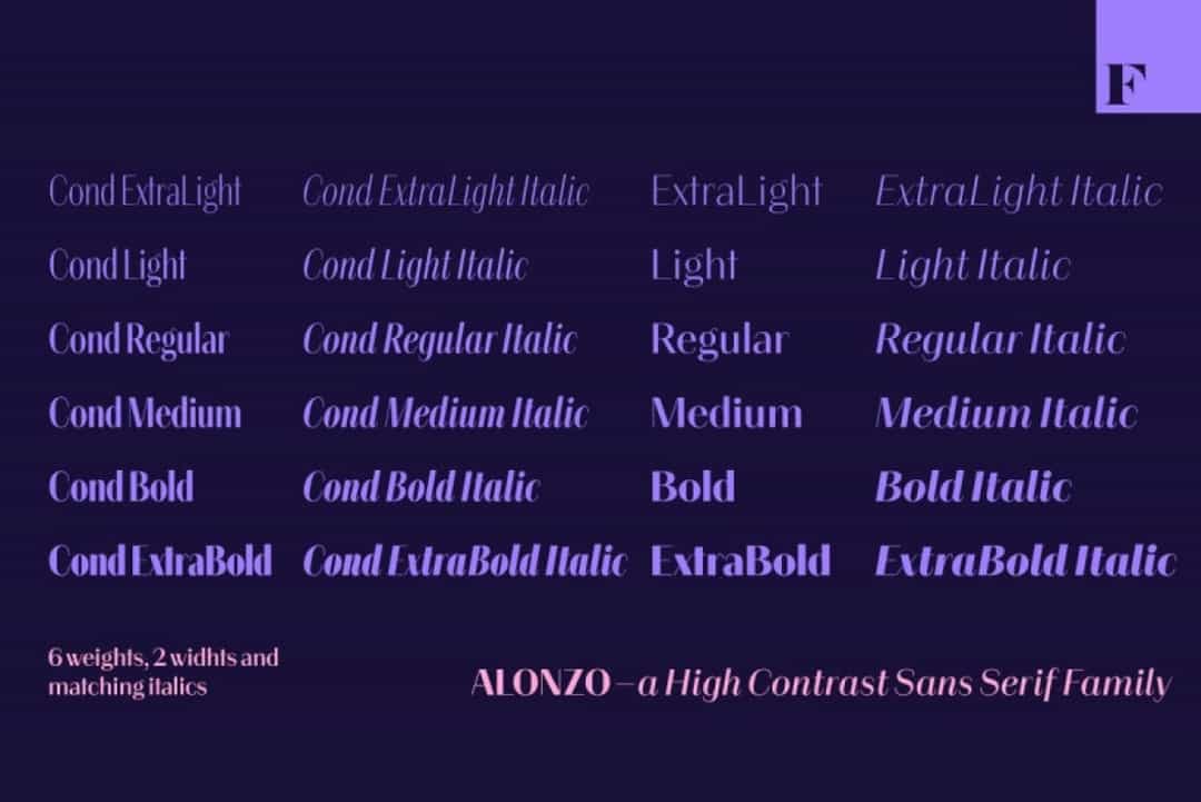 Alonzo Font Family Image 3