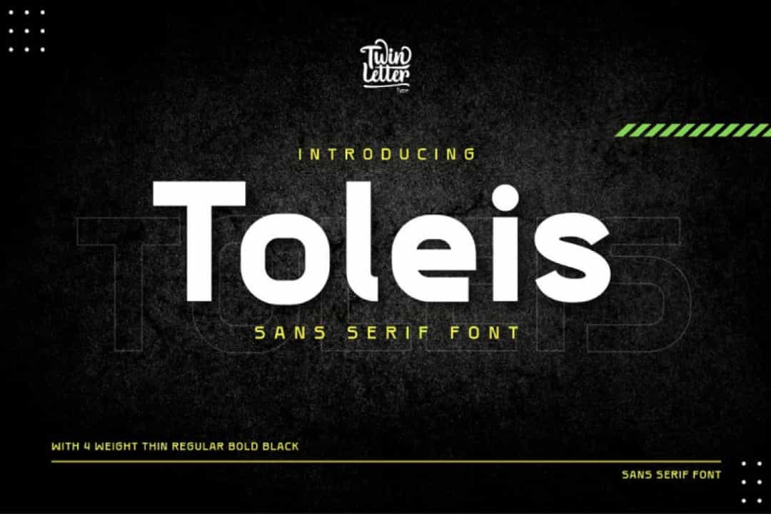Toleis Font Image 1