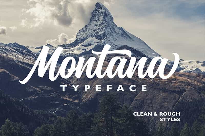 Montana Font Image 1