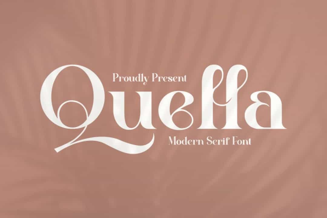 Quella Font Image 1