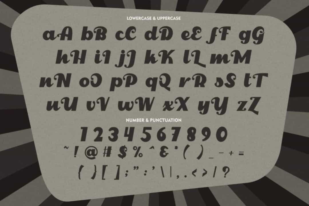 Royal Vintage Font Image 3