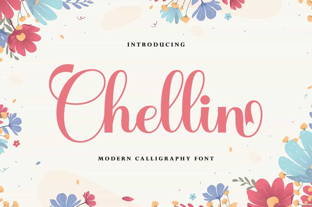 Chellin Font Image 1