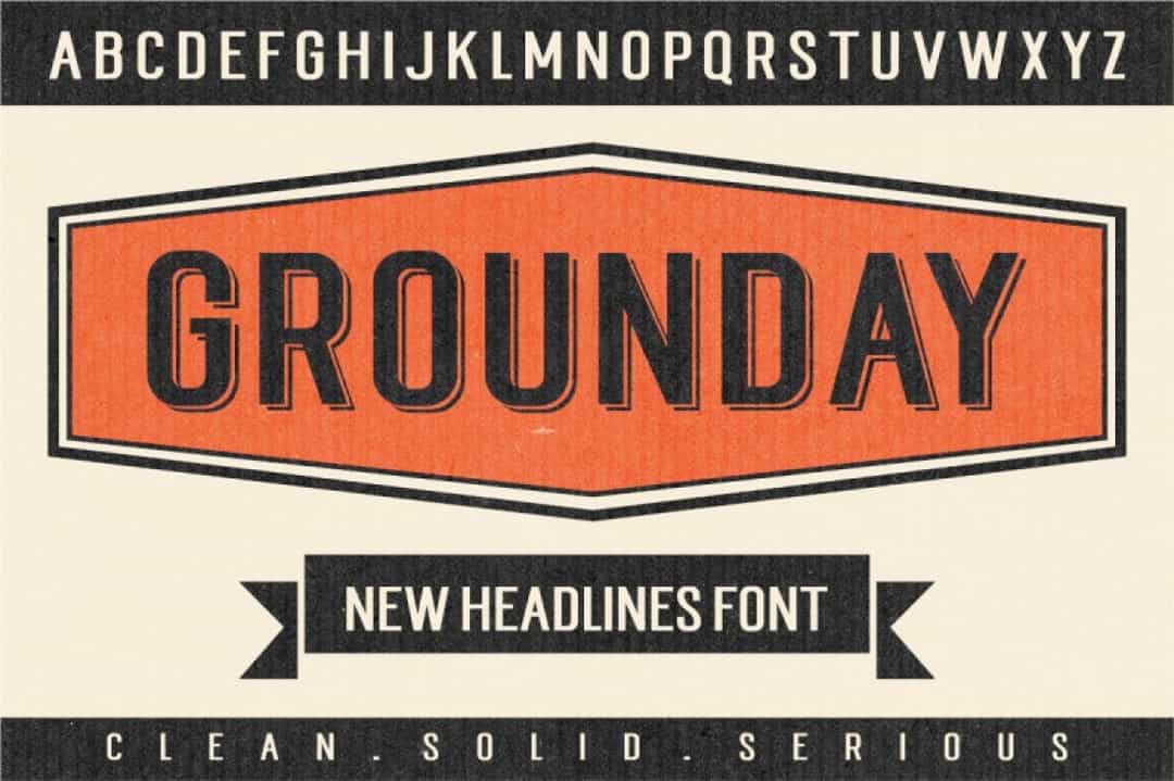 Grounday Font Image 1