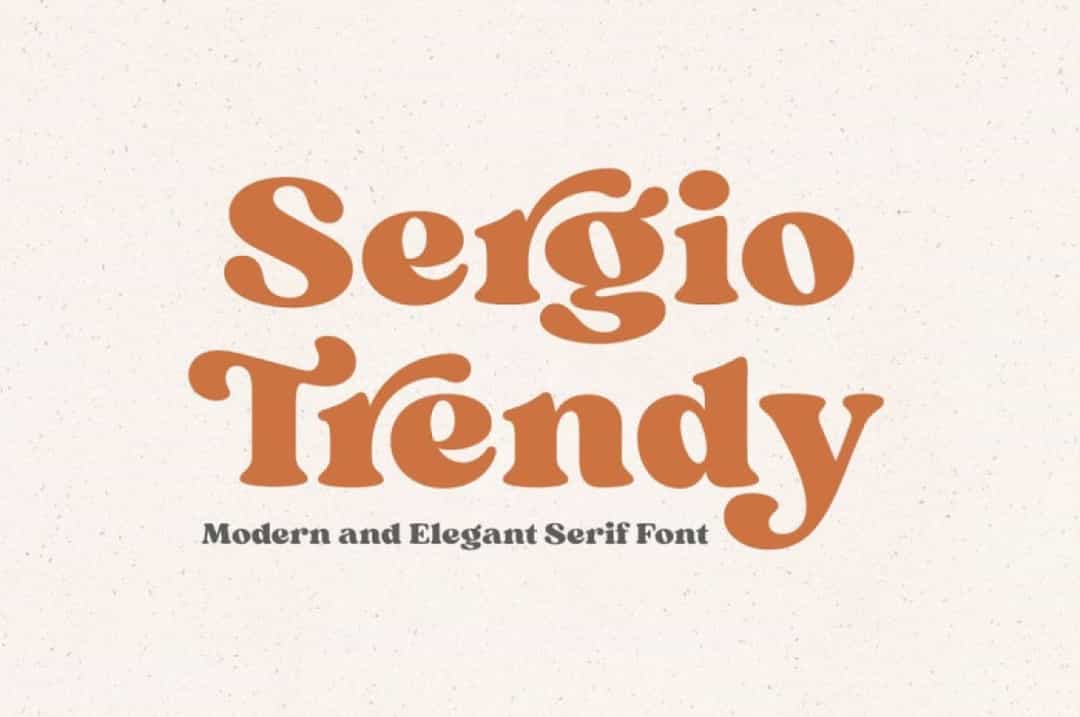 Sergio Trendy Font Image 1