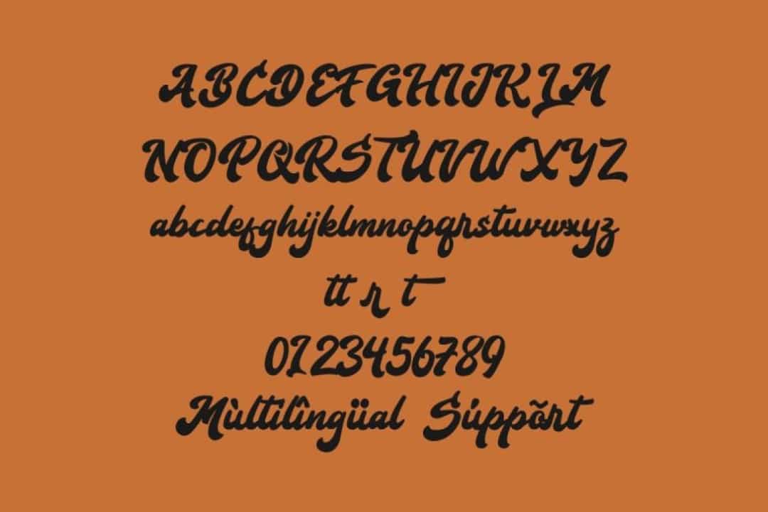 Medang Font Image 3