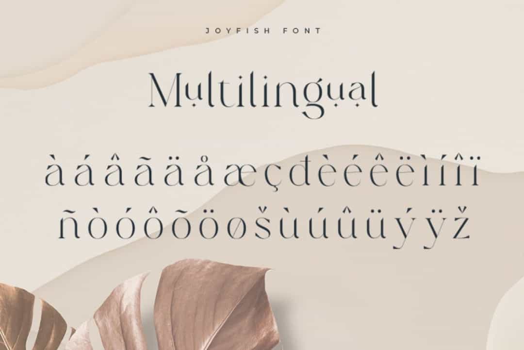 Joyfish Font Image 3