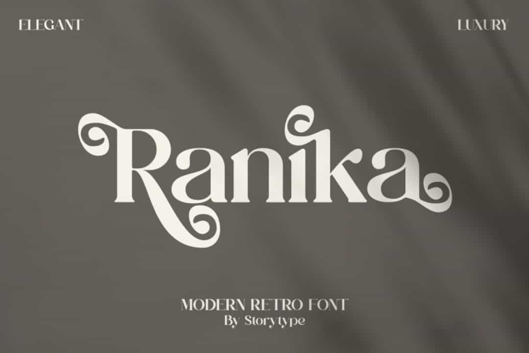 Ranika Font Image 1