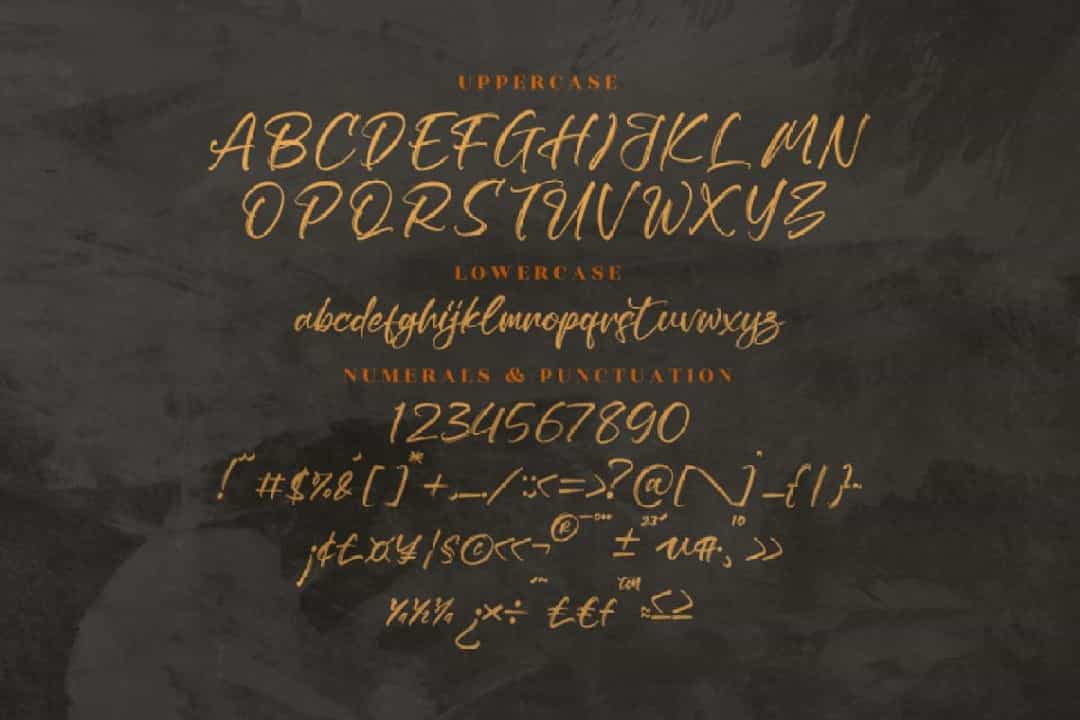 Blacklife Font Image 3