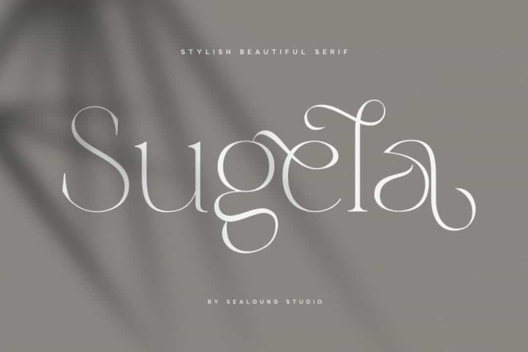 Sugela Font Image 1