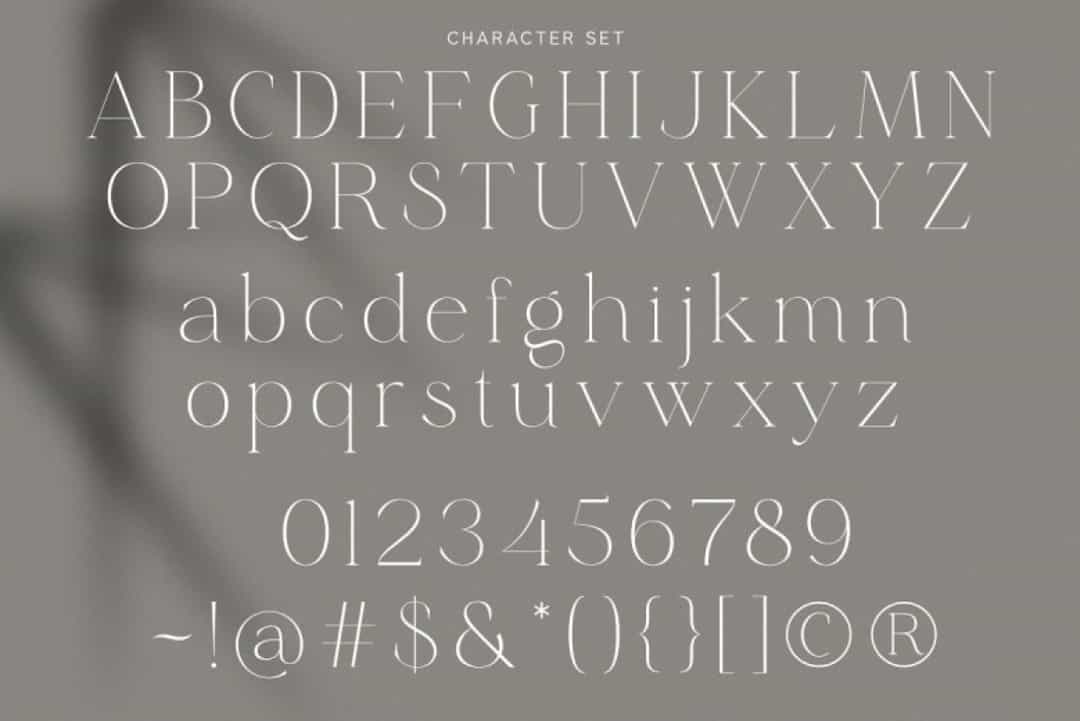 Sugela Font Image 3