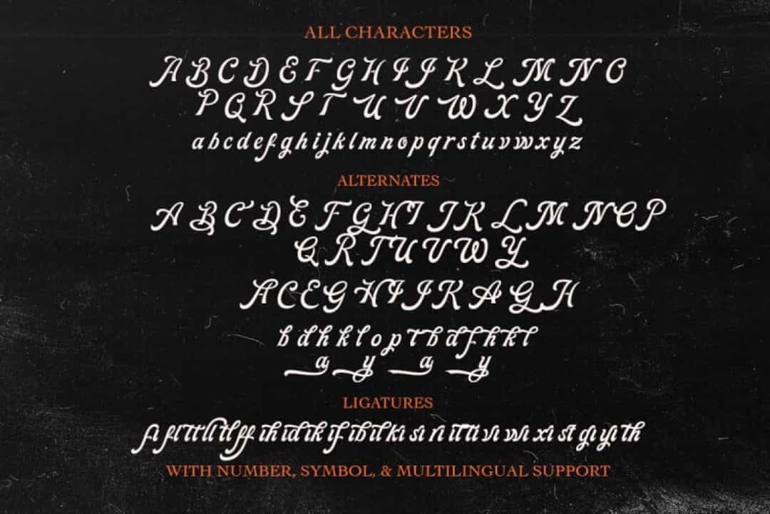 The Mallister Font Image 3