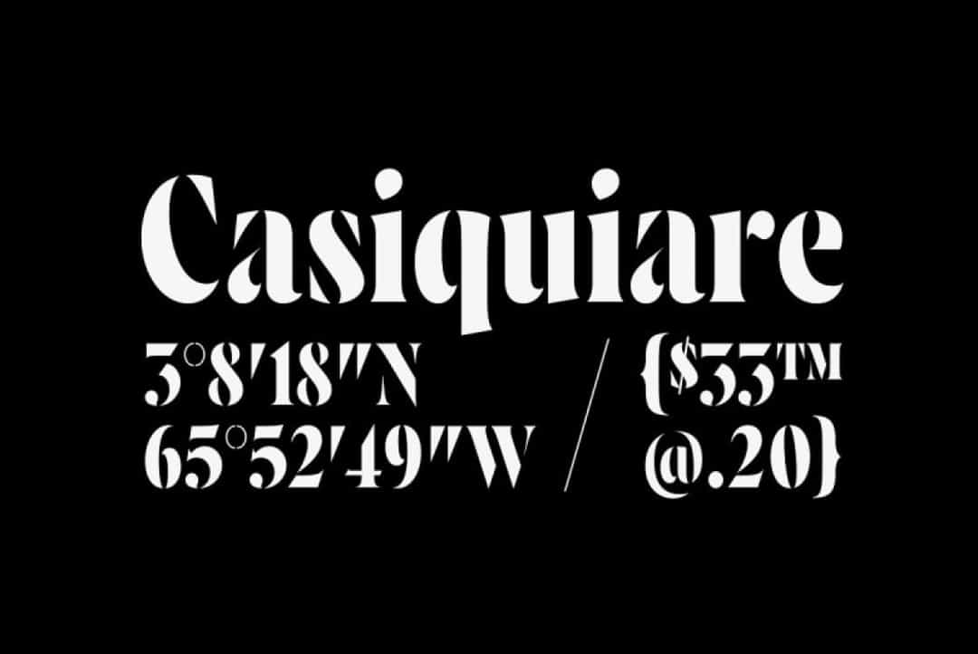 Wayfinder Stencil Font Image 3