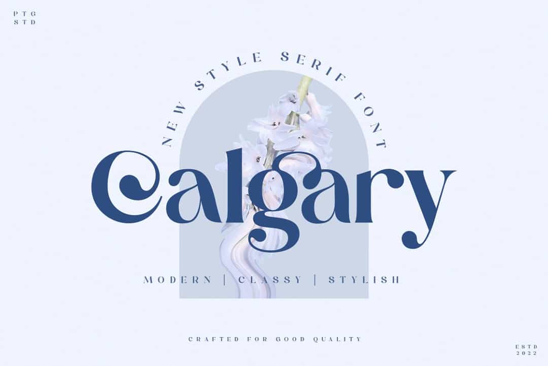 Calgary Font Image 1