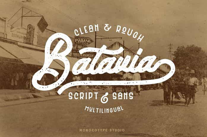 Batavia Typeface Image 1