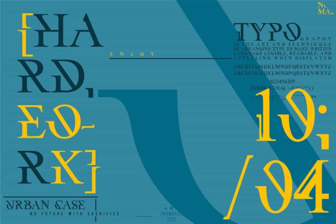 Urban Case Font Image 2