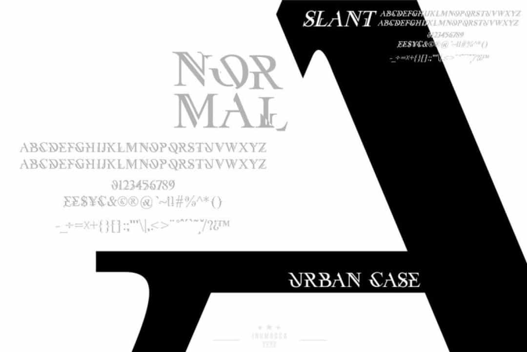 Urban Case Font Image 3