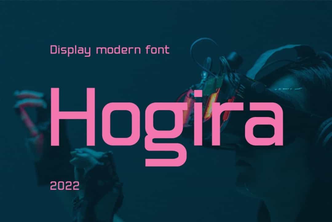 Hogira Font Image 1