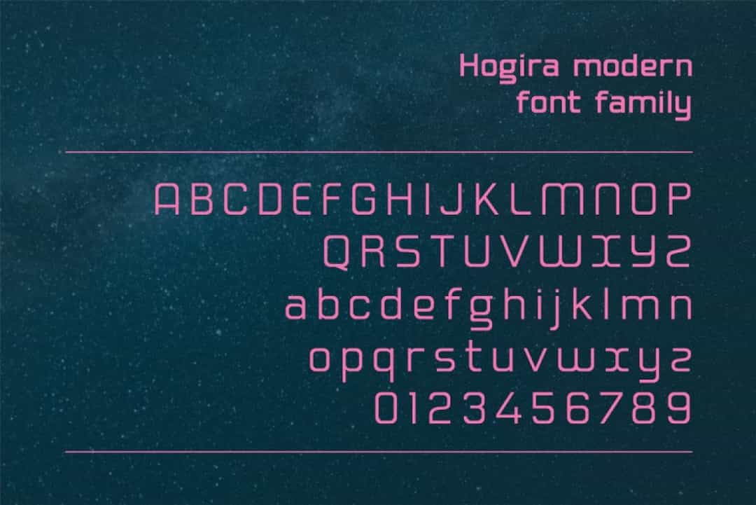 Hogira Font Image 3