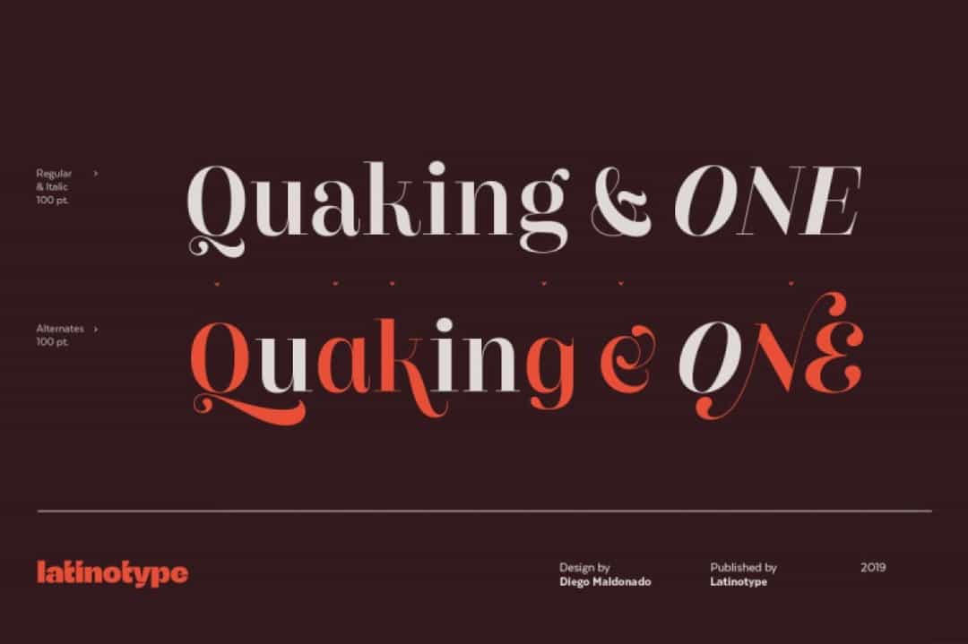 Couturier Poster Font Image 2