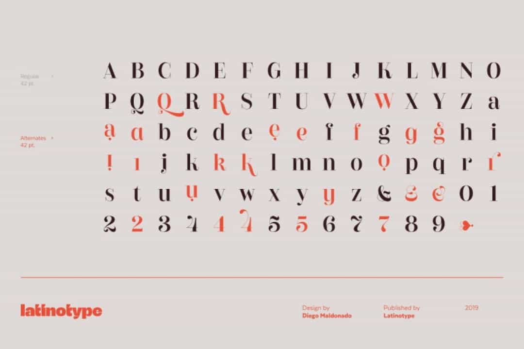 Couturier Poster Font Image 3