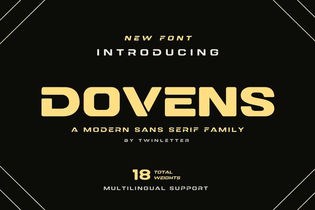 Dovens Font Family Image 1