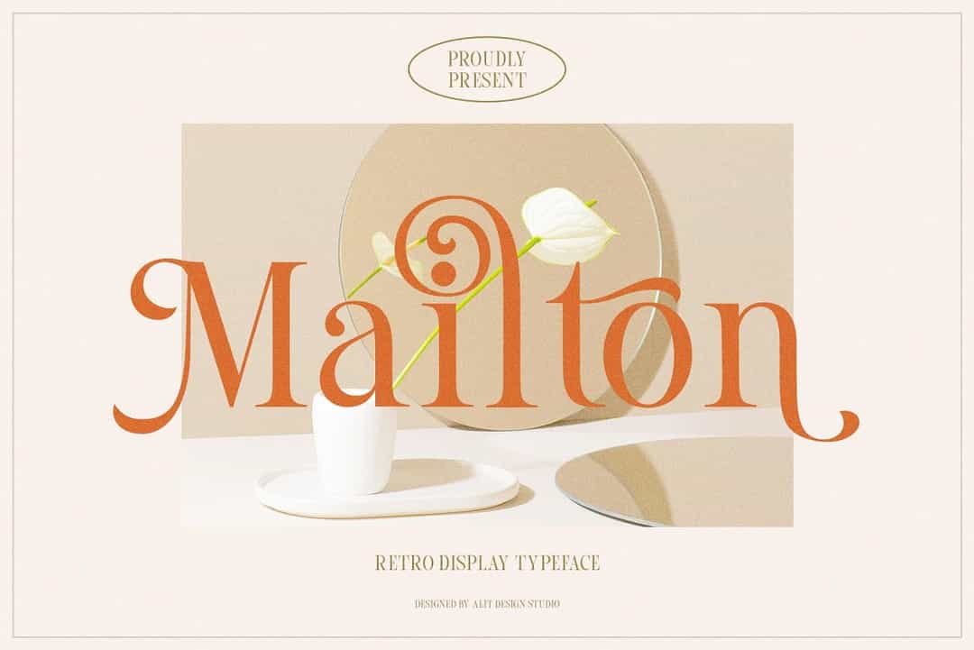 Mailton Font Image 1