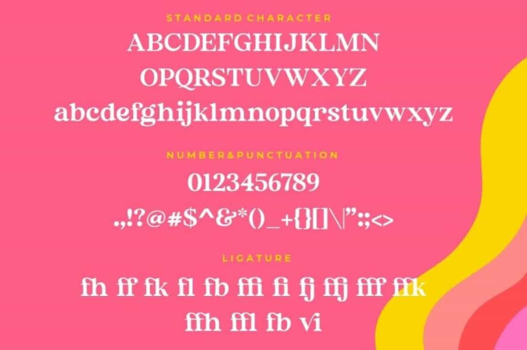 East Botany Font Image 3