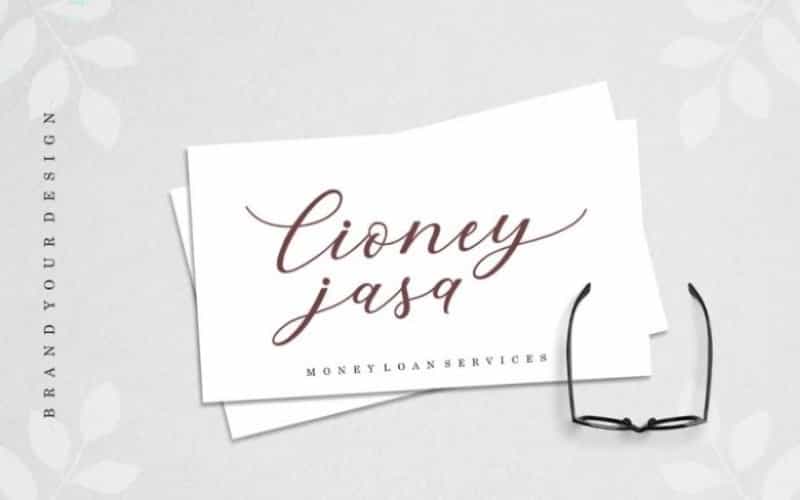 Hiters Calligraphy Font Image 2