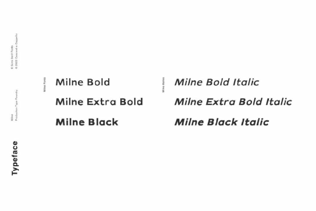 Milne Font Image 29