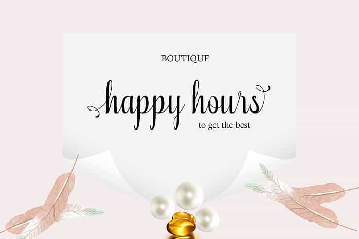 Boutique Calligraphy Font Image 2