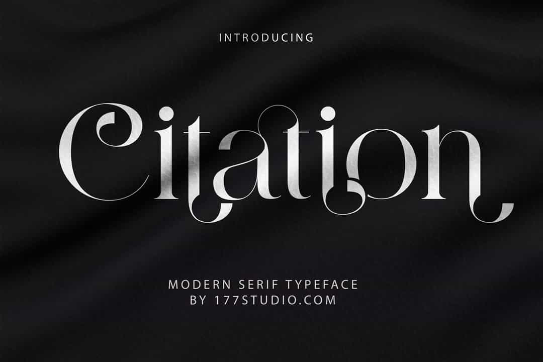 Citation Font Image 31