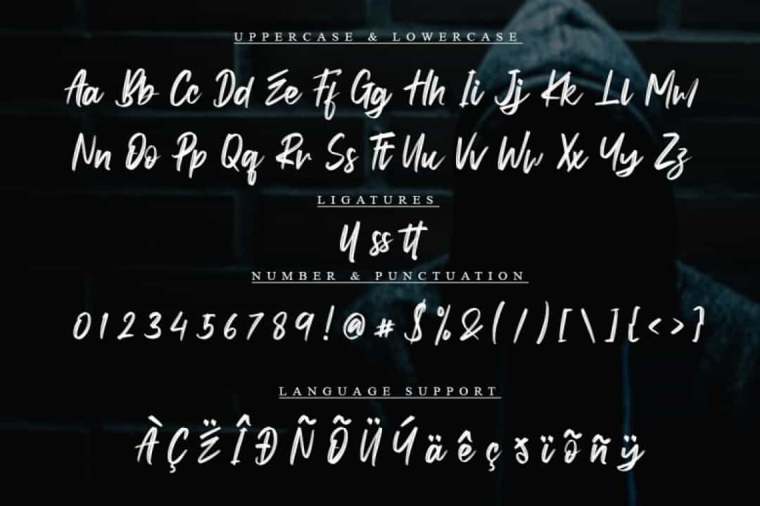 Twice Spoiller Font Image 36