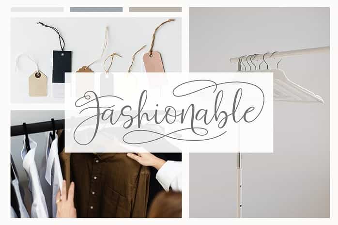 Ferinitta Calligraphy Font Image 2