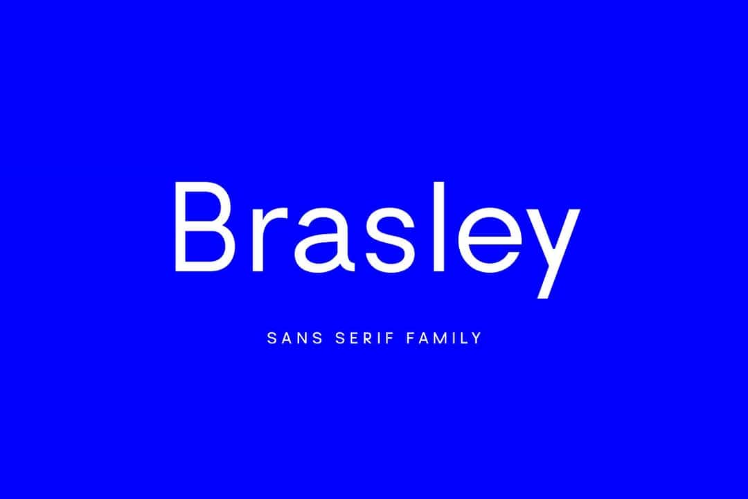 Brasley Font Image 1