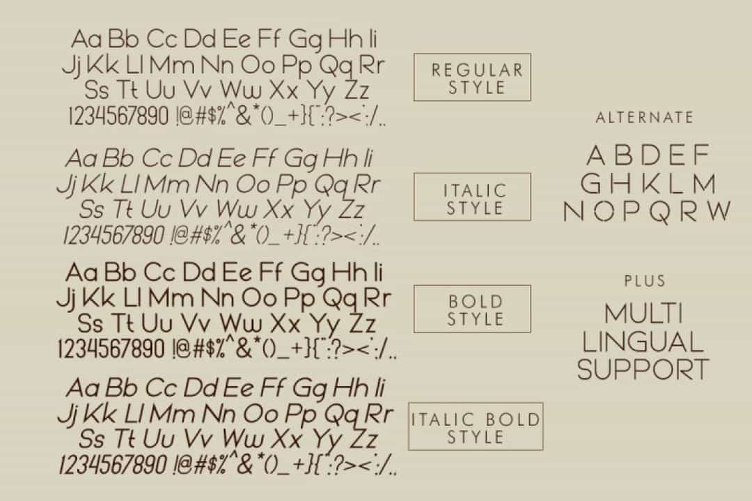Environment Font Image 3