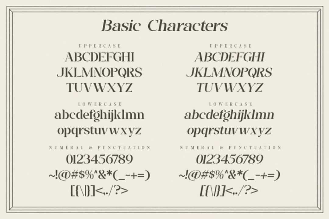 Vangba Font Image 3