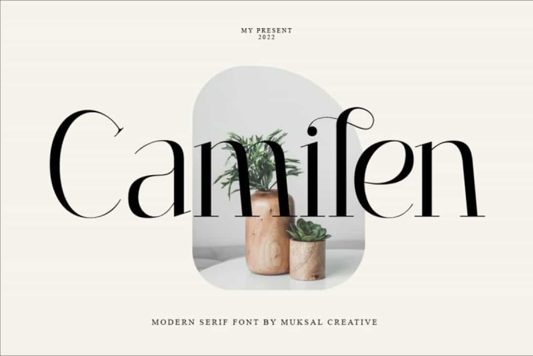 Camilen Font Image 1
