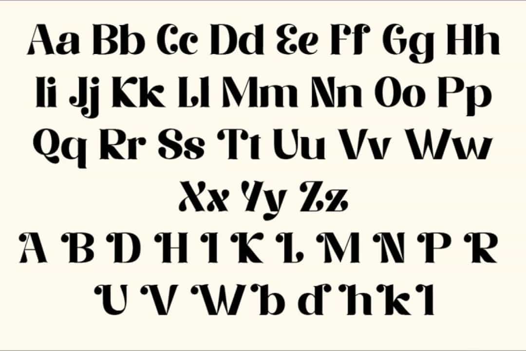 Merdian Font Image 3