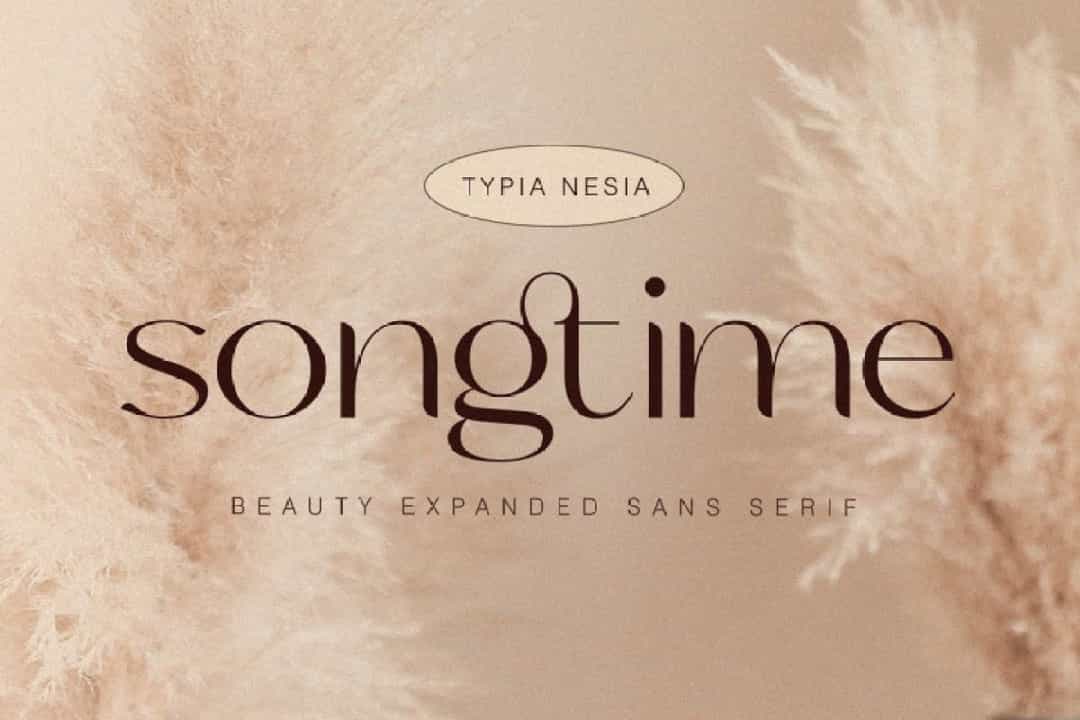 Songtime Font Image 1