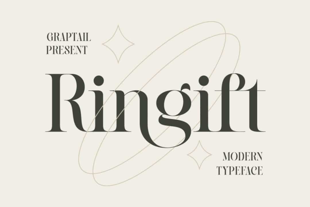 Ringift Font Image 1