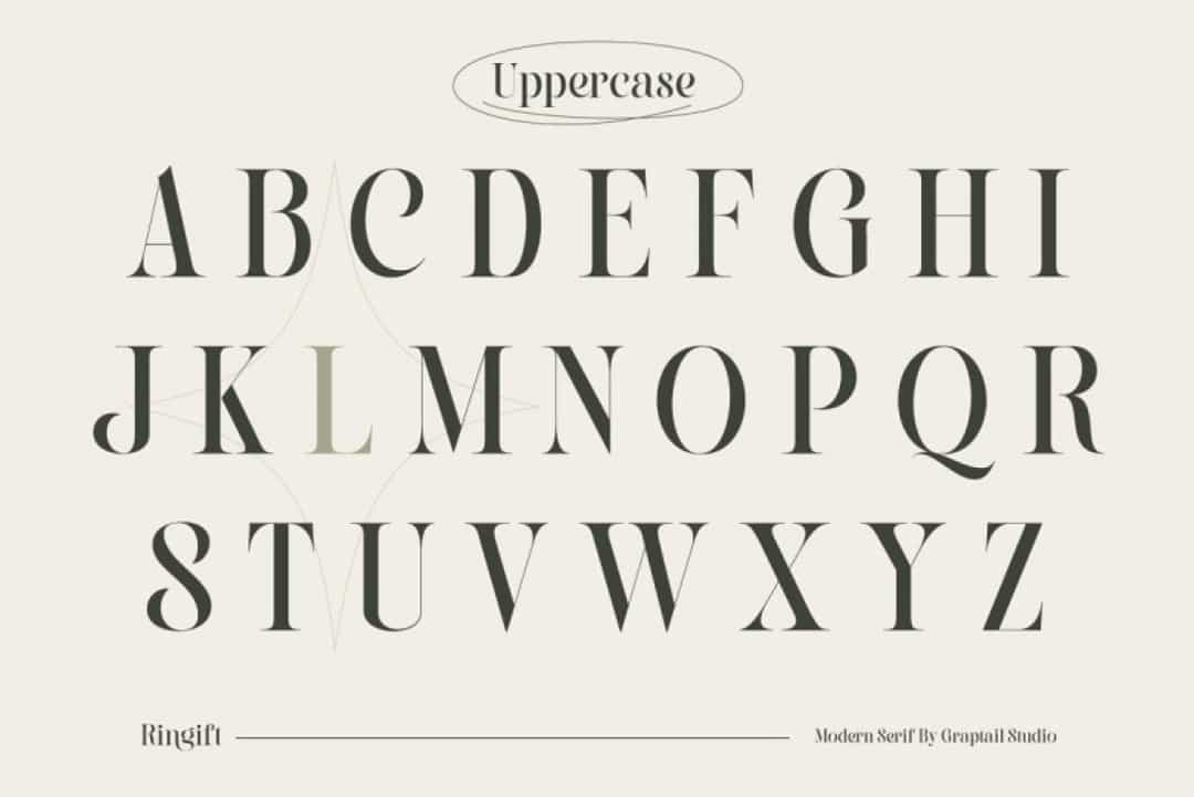 Ringift Font Image 2