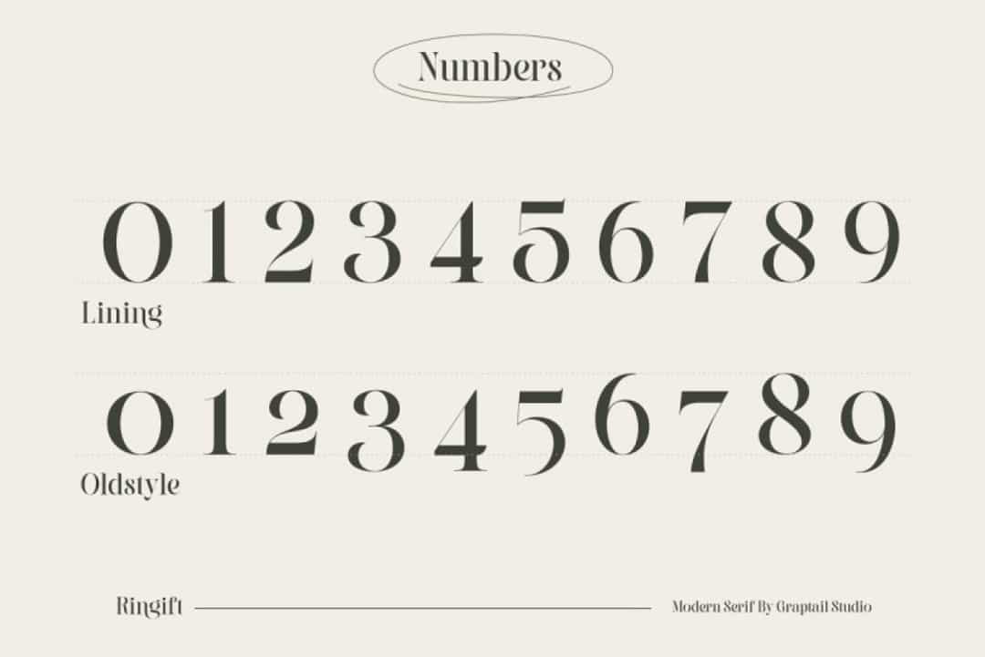 Ringift Font Image 4