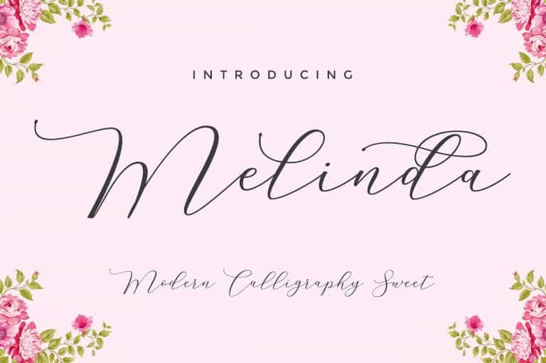 Melinda Script Font Image 1